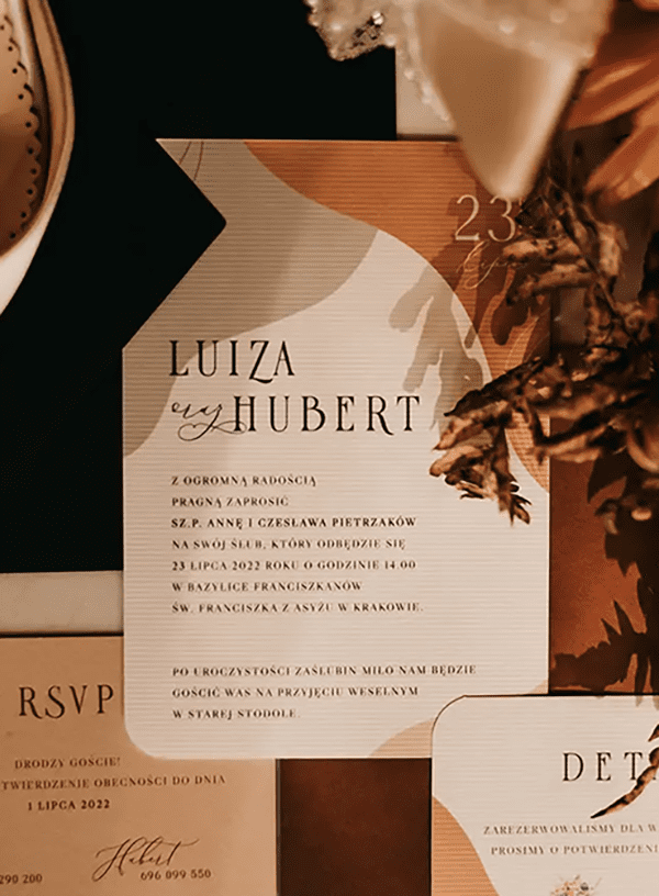 Rodzaje zaproszeń ślubnych Rodzaje zaproszeń ślubnych