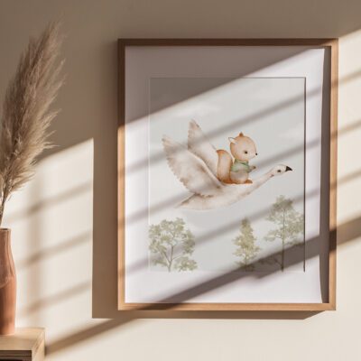 Plakat wiewiórka zuzia 3